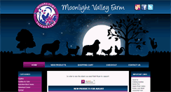 Desktop Screenshot of moonlightvalleyfarm.com